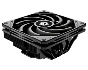 ID-Cooling IS-55 BLACK univerz&aacute;lis CPU hűtő fekete